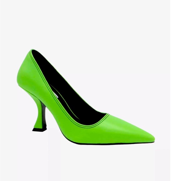 CAVERLEY Green Women's Pumps  Molly Heels Anthropologie - Picture 1 of 14